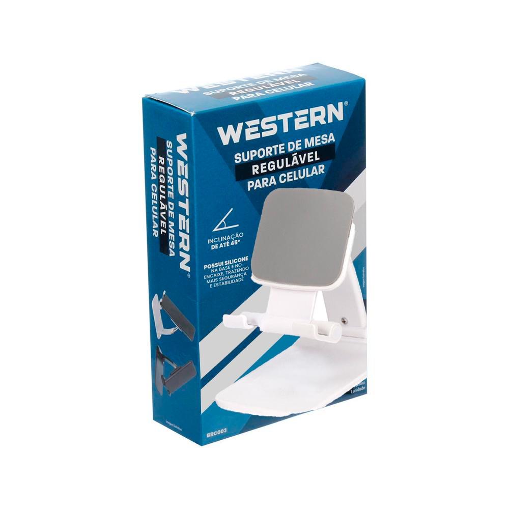 Suporte de mesa regulável para celular