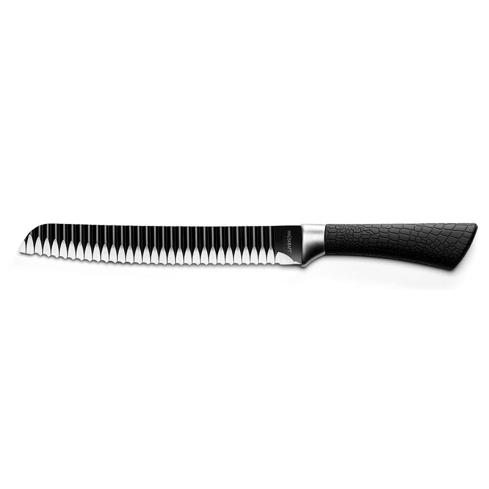 Faca de Pão 8 polegadas Hauskraft linha Requin Inox