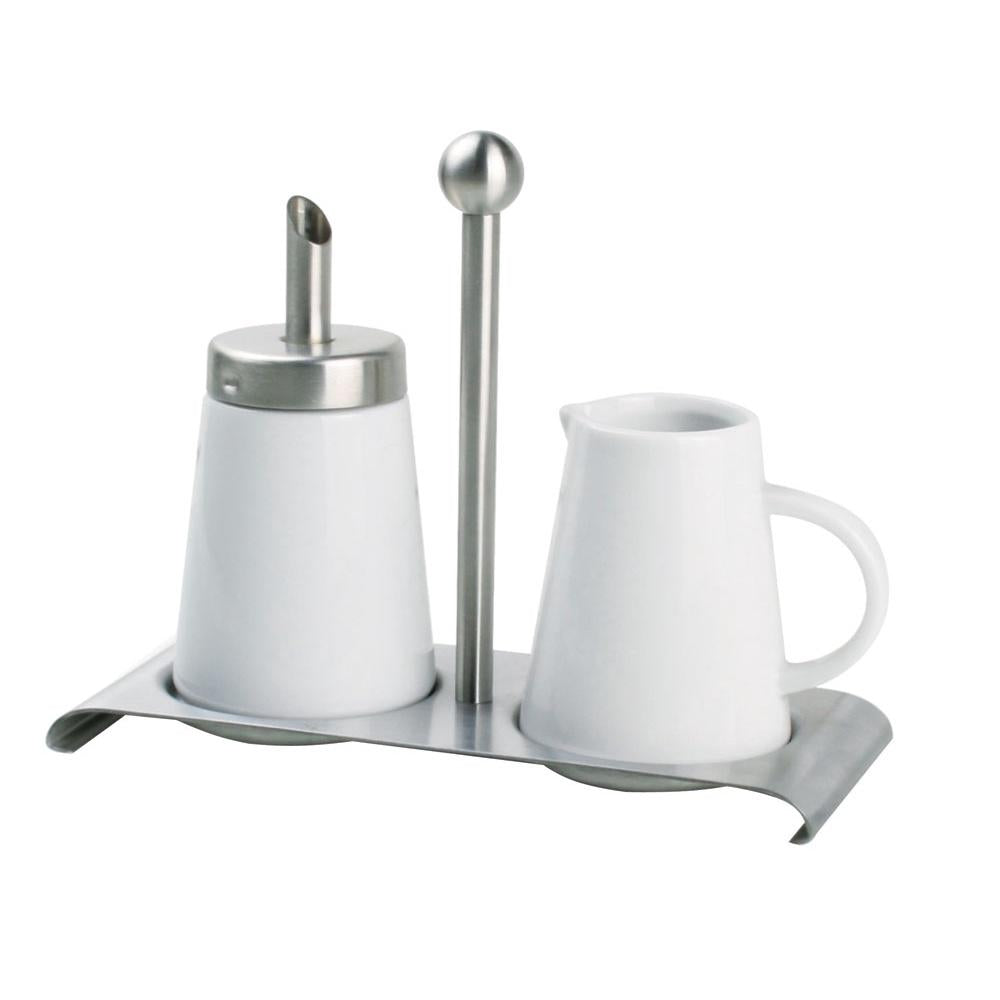 Conjunto de açucareiro e cremeira 3 peças Itacaré