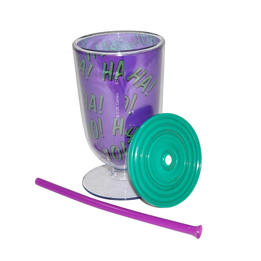 Taça Acrílica Dco Joker Face Colorida
