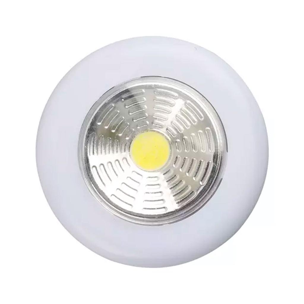 Kit de 3 lâmpadas LED adesiváveis e de acionamento por toque
