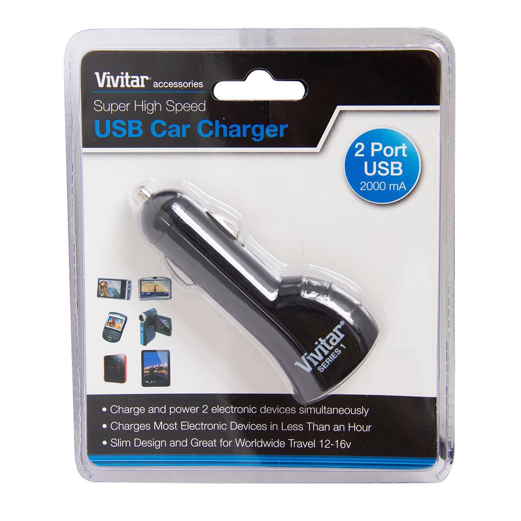 Carregador veicular com duas saídas USB