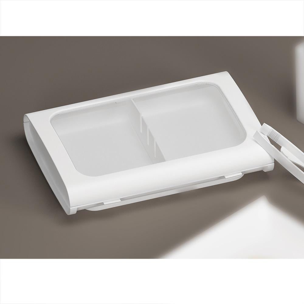 Porta-Frios com Pinça Casual 24 cm x 17 cm x 5 cm - Branca