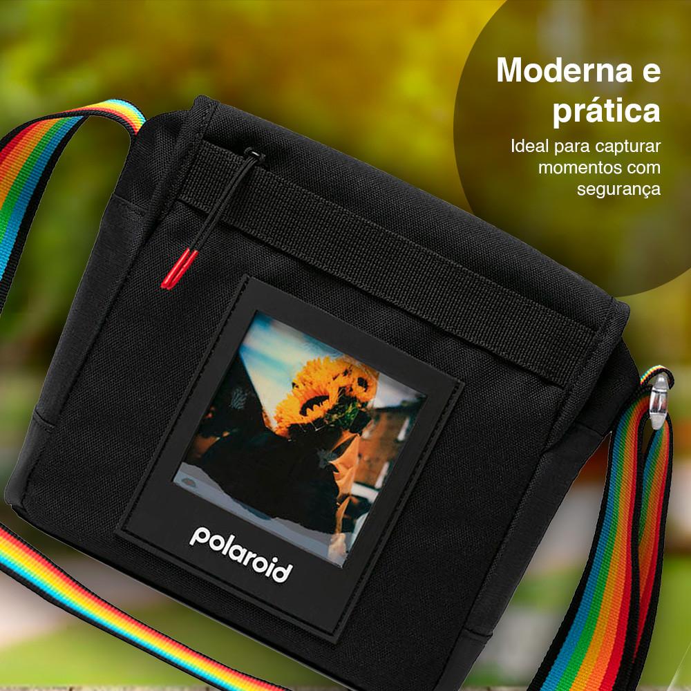 Bolsa Para Câmeras Polaroid Modelos i-Type E 600 Proteção Com Estilo