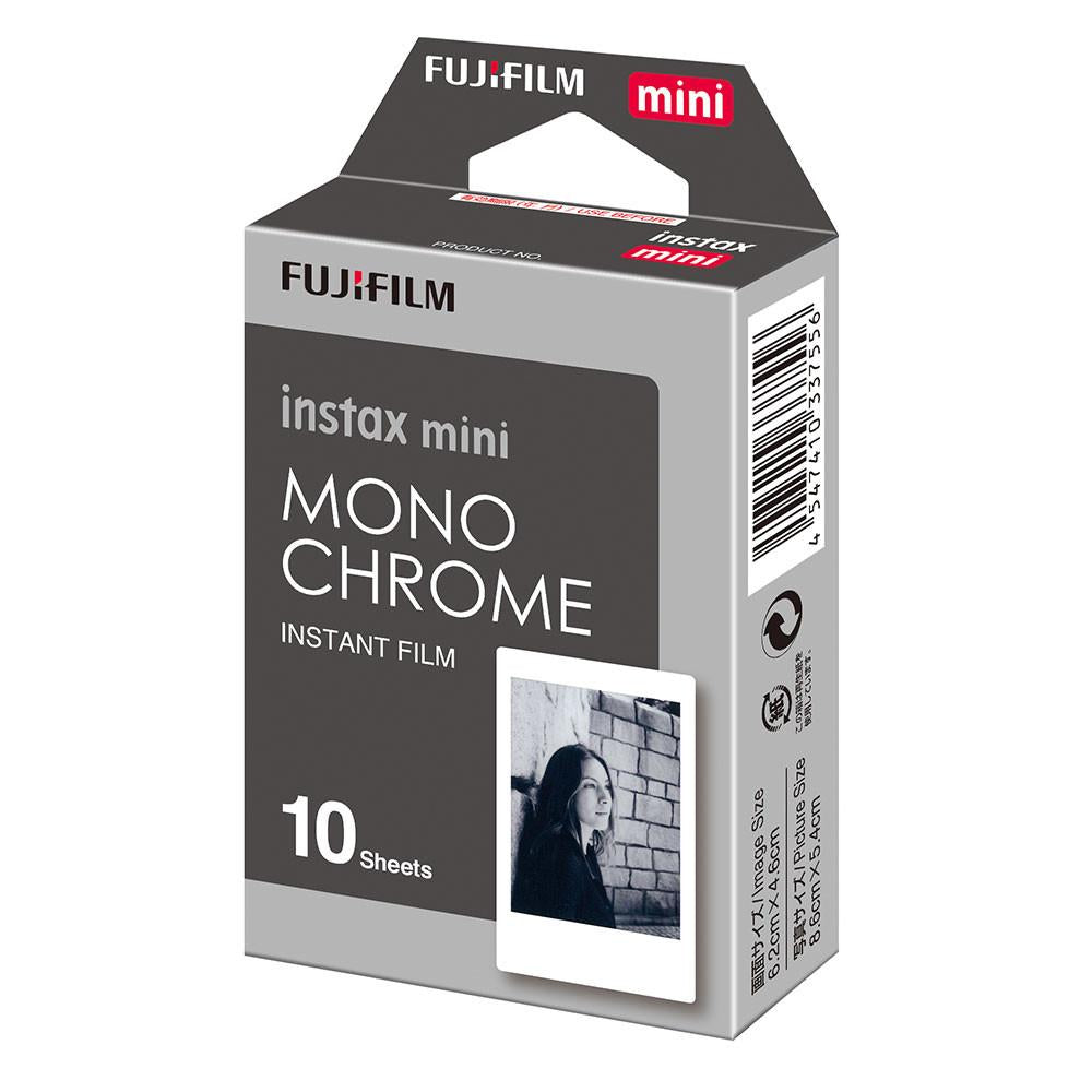 Filme instantâneo Fujifilm Instax Monochrome com 10 poses