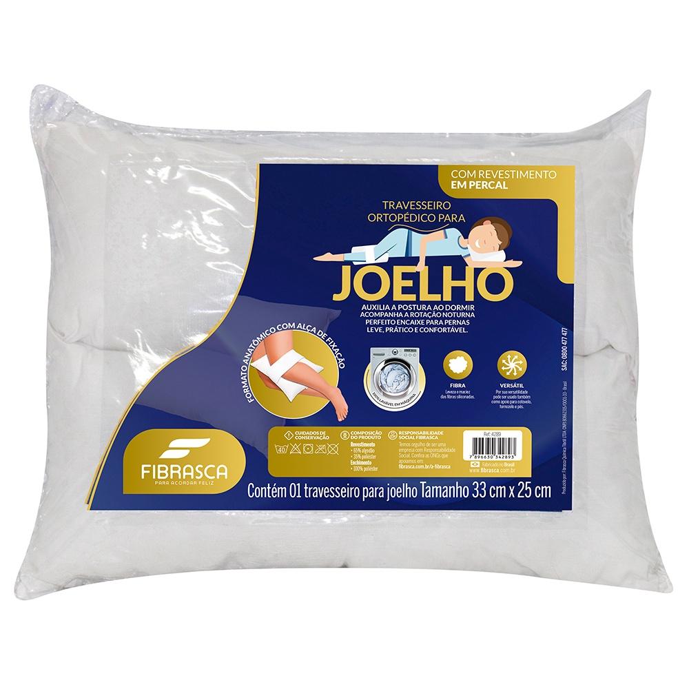 Travesseiro ortopédico para joelho