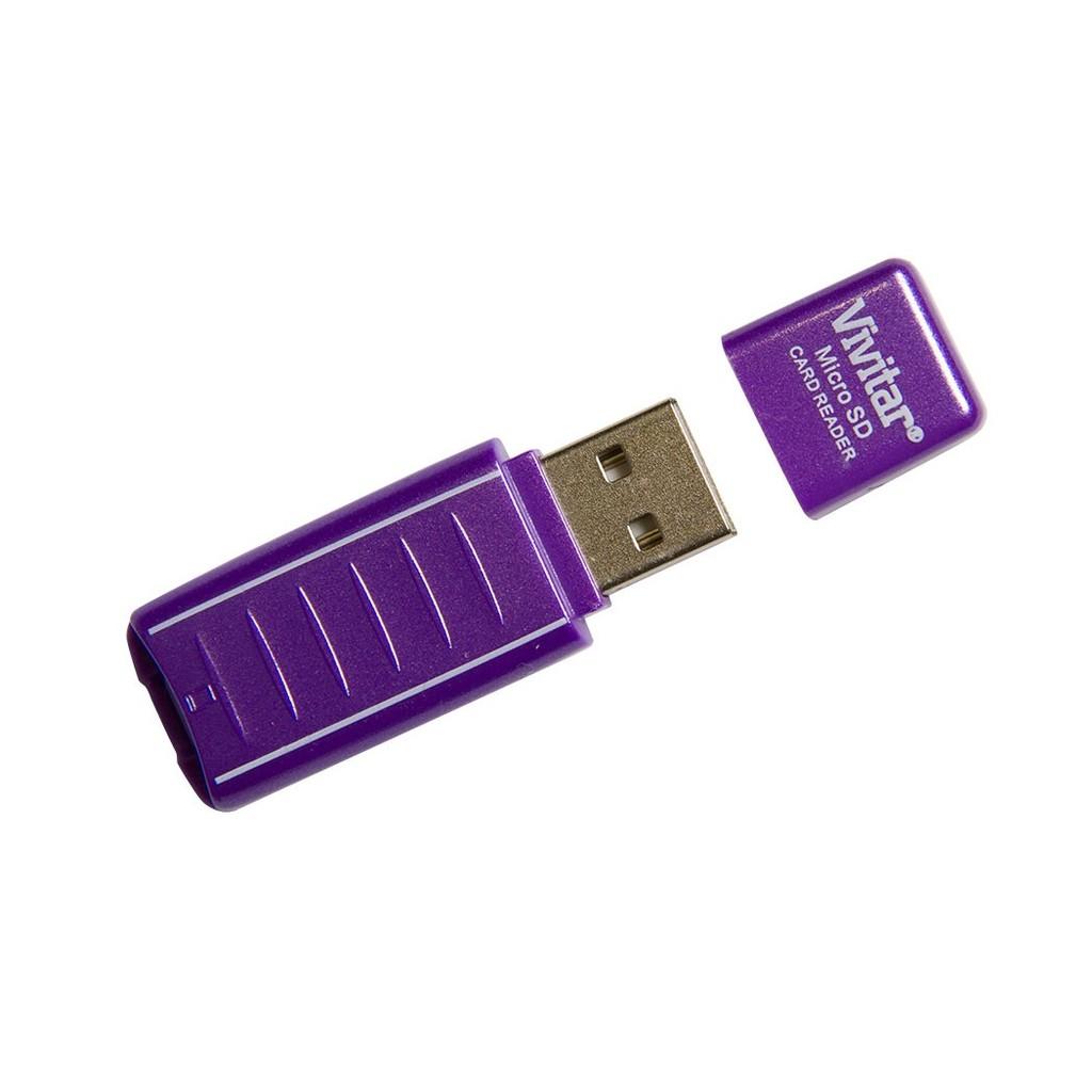 Leitor e gravador de cartão micro SD via USB