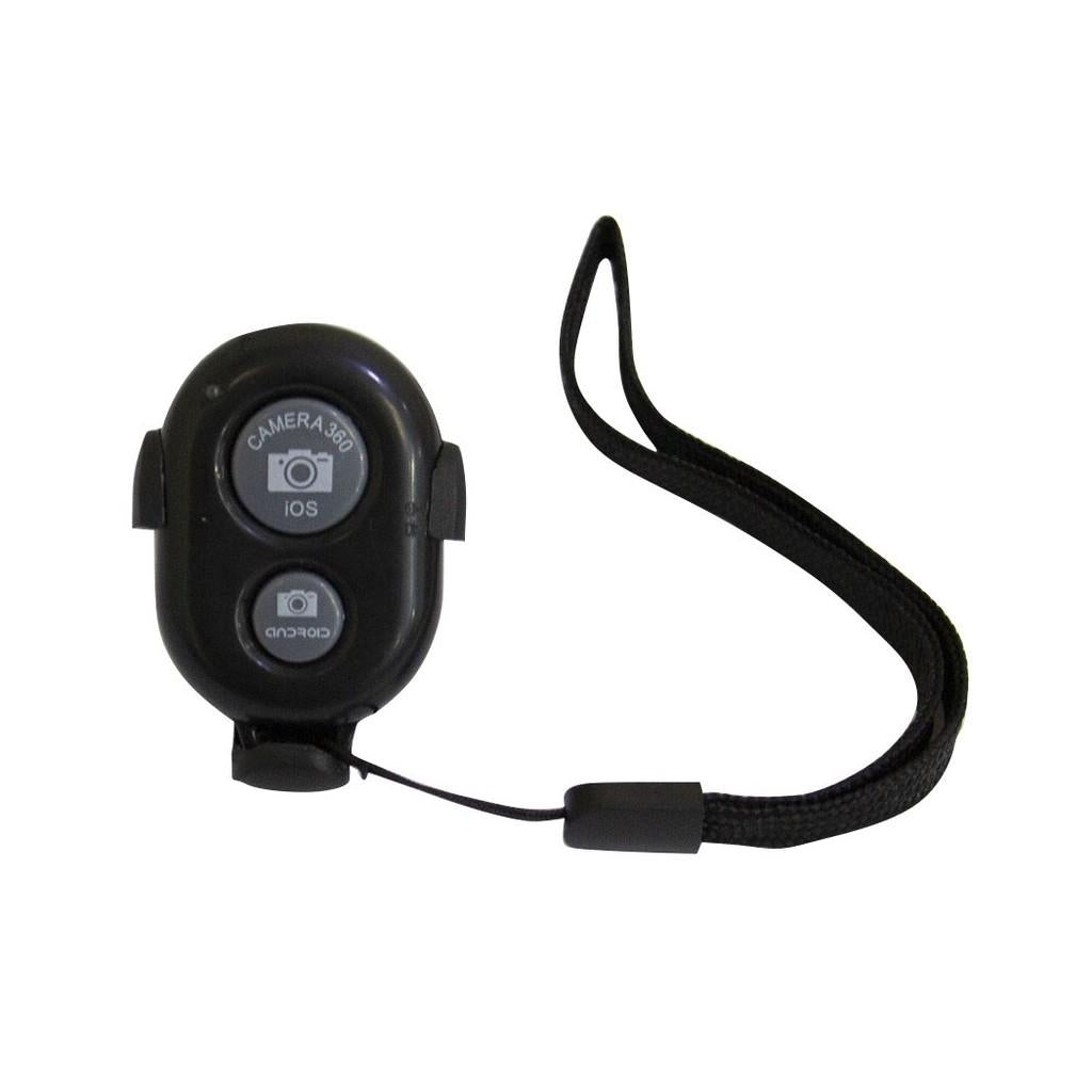 Tripé com altura até 106 cm, controle remoto sem fio e adaptador para Smartphone