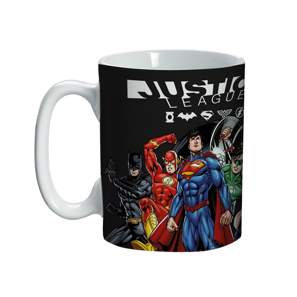 Mini Caneca Liga da Justiça em Porcelana 135 Ml