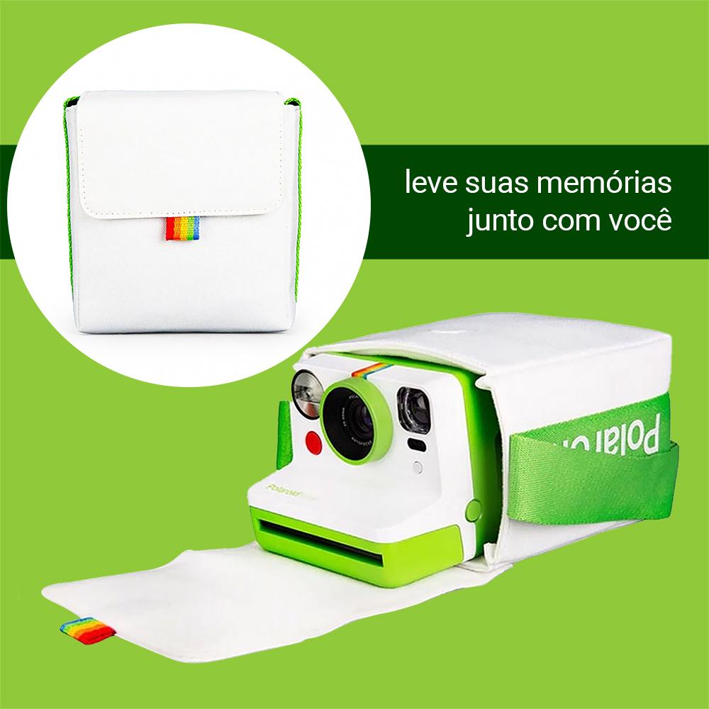 Bolsa Para Câmera Polaroid Now e Now+ Com Alça Ajustável E Fecho Magnético