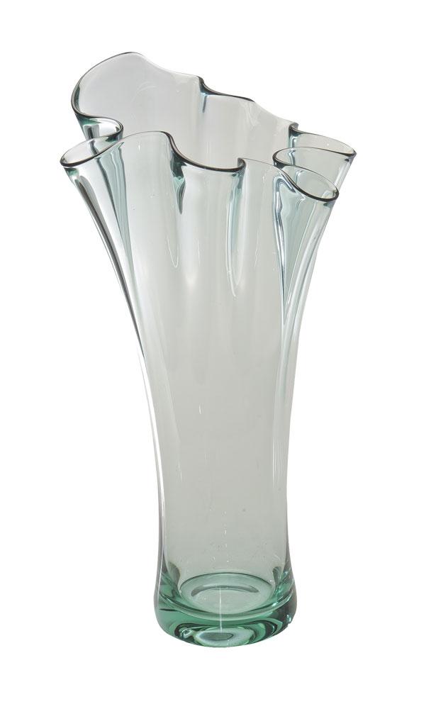 Vaso Bianco e Nero FLEUR VERDE CLARO 60X30CM