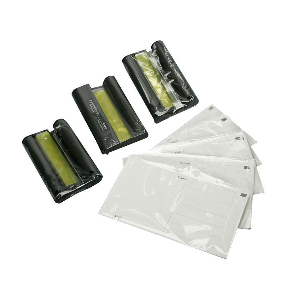 Kit Contendo 3 Toners E 108 Papéis Fotográficos Impressões E Recordações