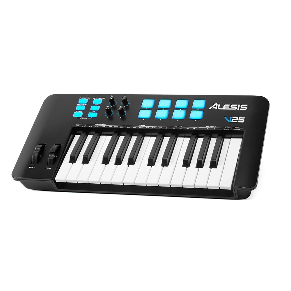 Controlador de produção Musical USB-MIDI de 25 teclas