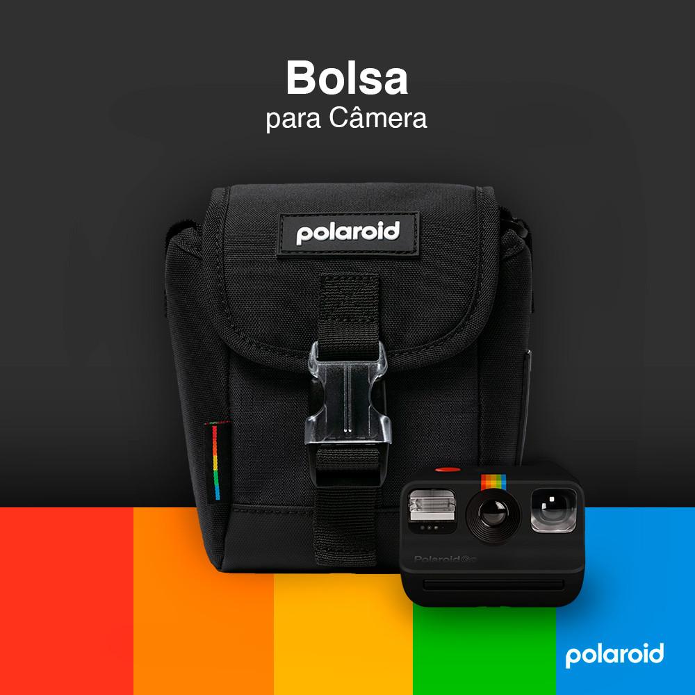 Bolsa Para Câmeras Polaroid Modelo Go Com Exibição Lateral E Estilo