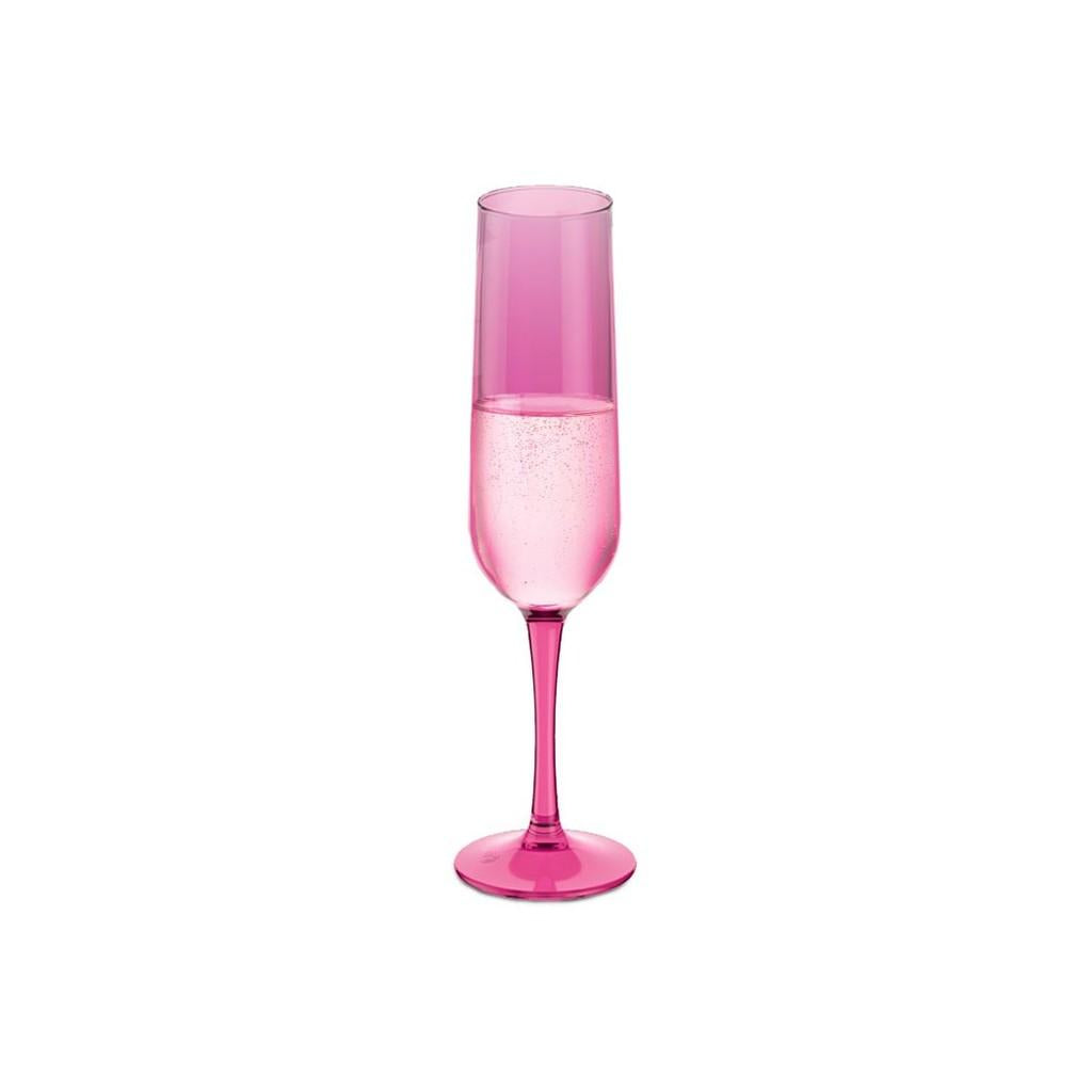 Taça Espumante Fun 6,1 x 6,1 x 22 cm 160 ml - Rosa Coza