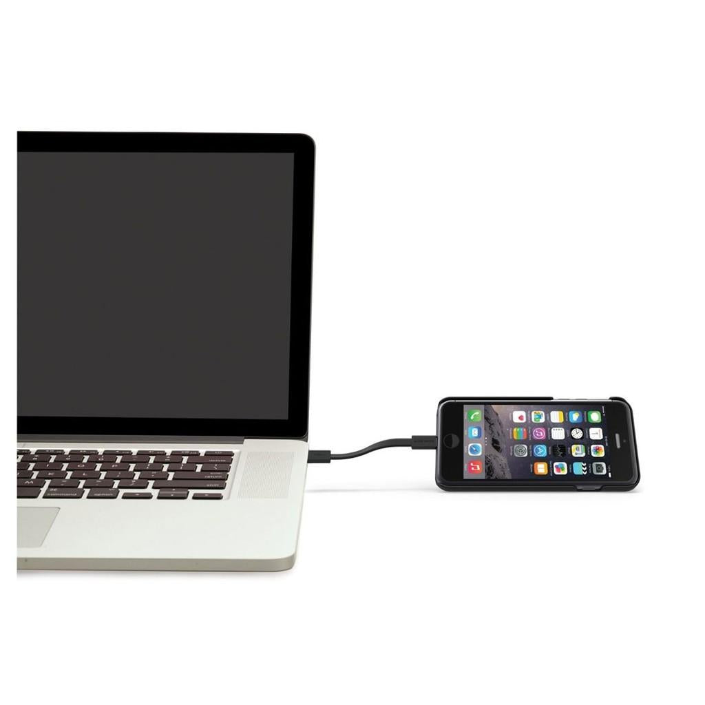 Estojo com cabo de carga e sincronismo lightning - USB para iPhone 6