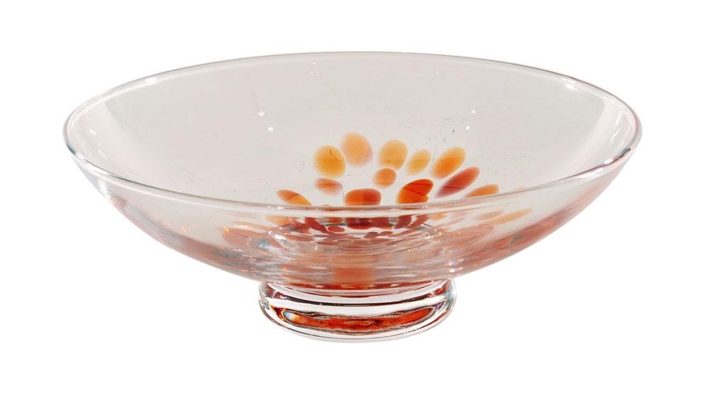 Vaso de centro Confeti Rubi com 23 cm x 8 cm