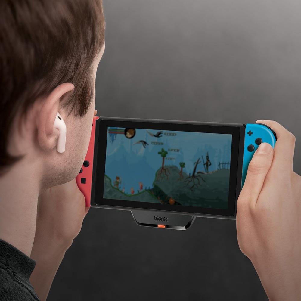 Transmissor de áudio remoto com microfone para Nintendo Switch BNK-9047