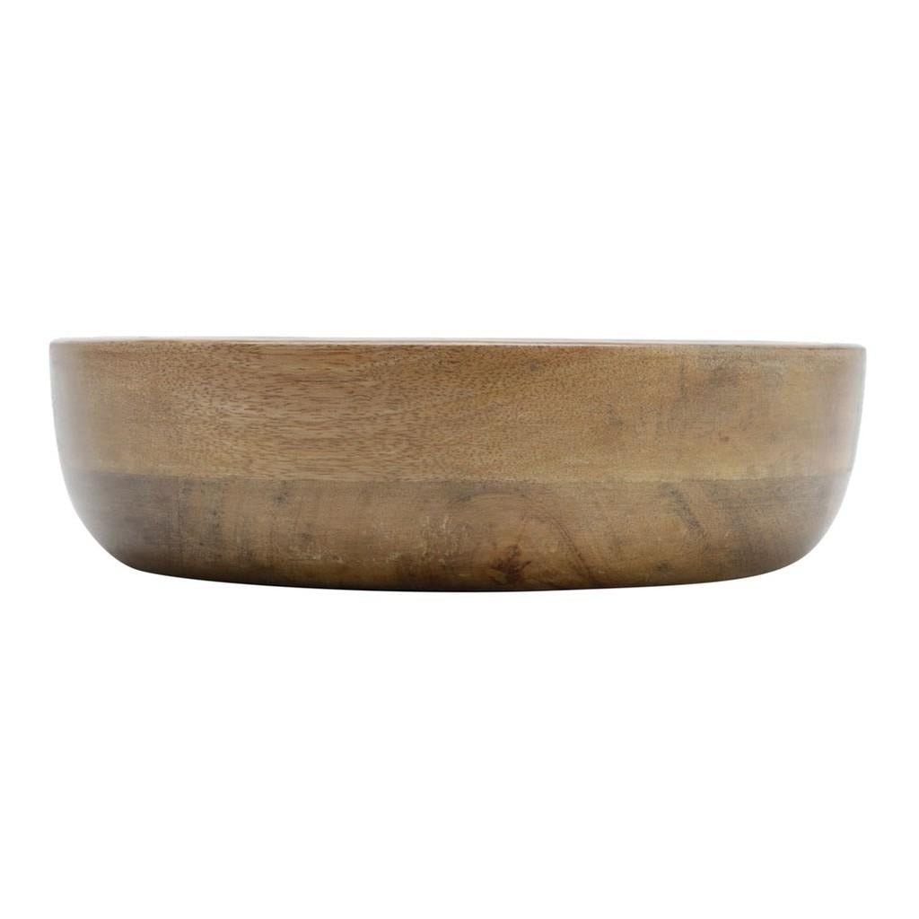 Bowl de madeira Flower 20x5cm