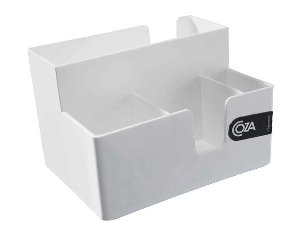 Porta Guardanapos e Sachês Coza Branco