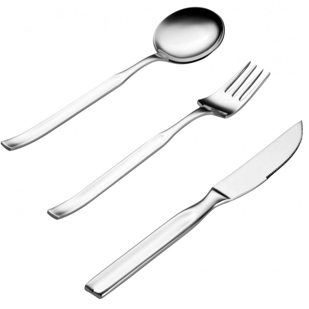 Faqueiro Manuela 48 peças inox com estojo para presente