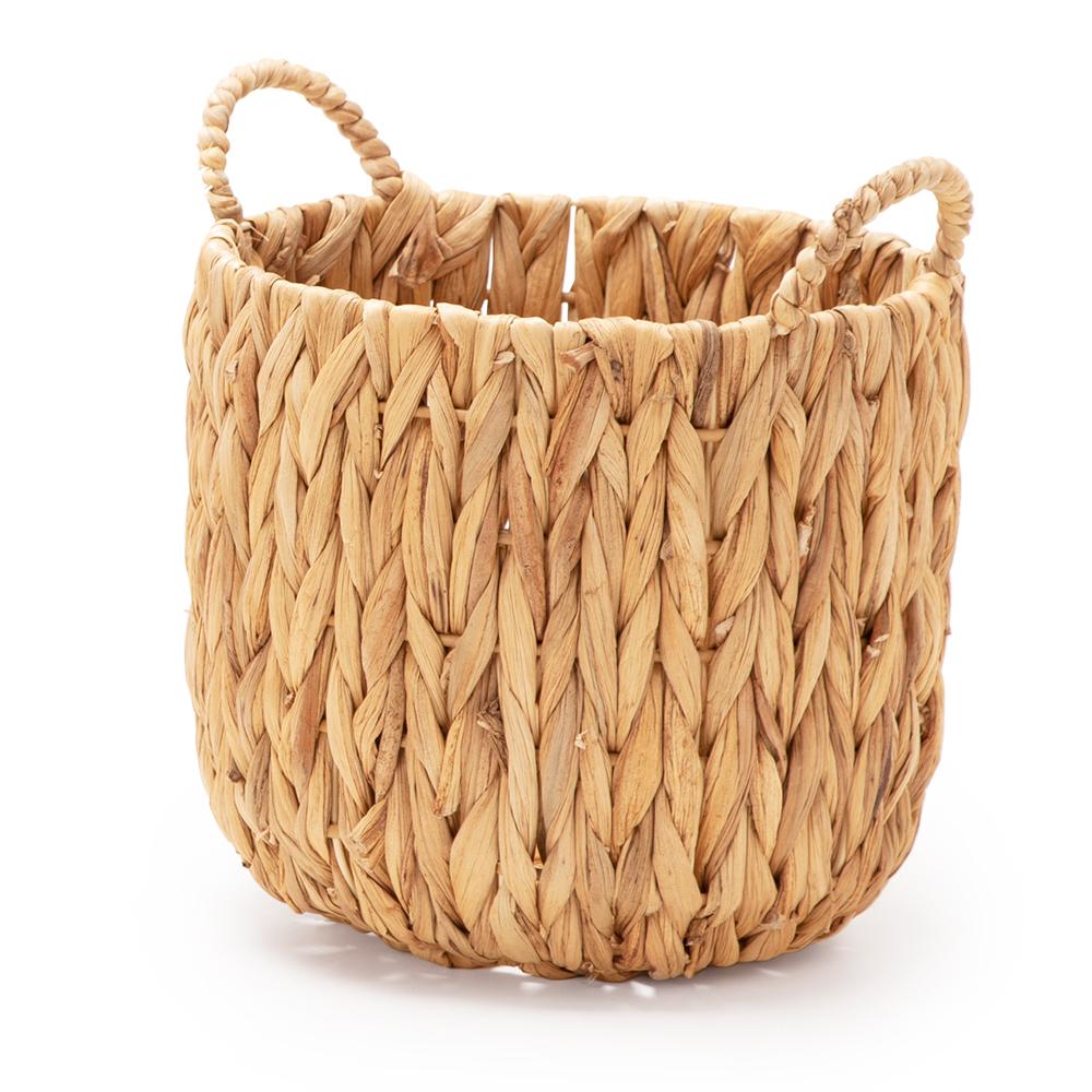 Kit cestos em fibra natural - 2 peças