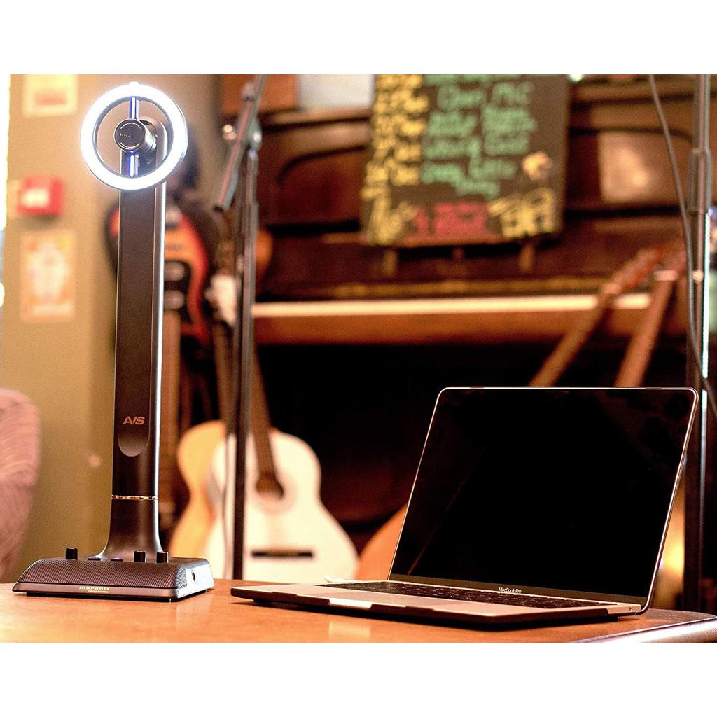 Sistema portátil de transmissão de Áudio e Vídeo com Iluminação para Streaming e Podcast