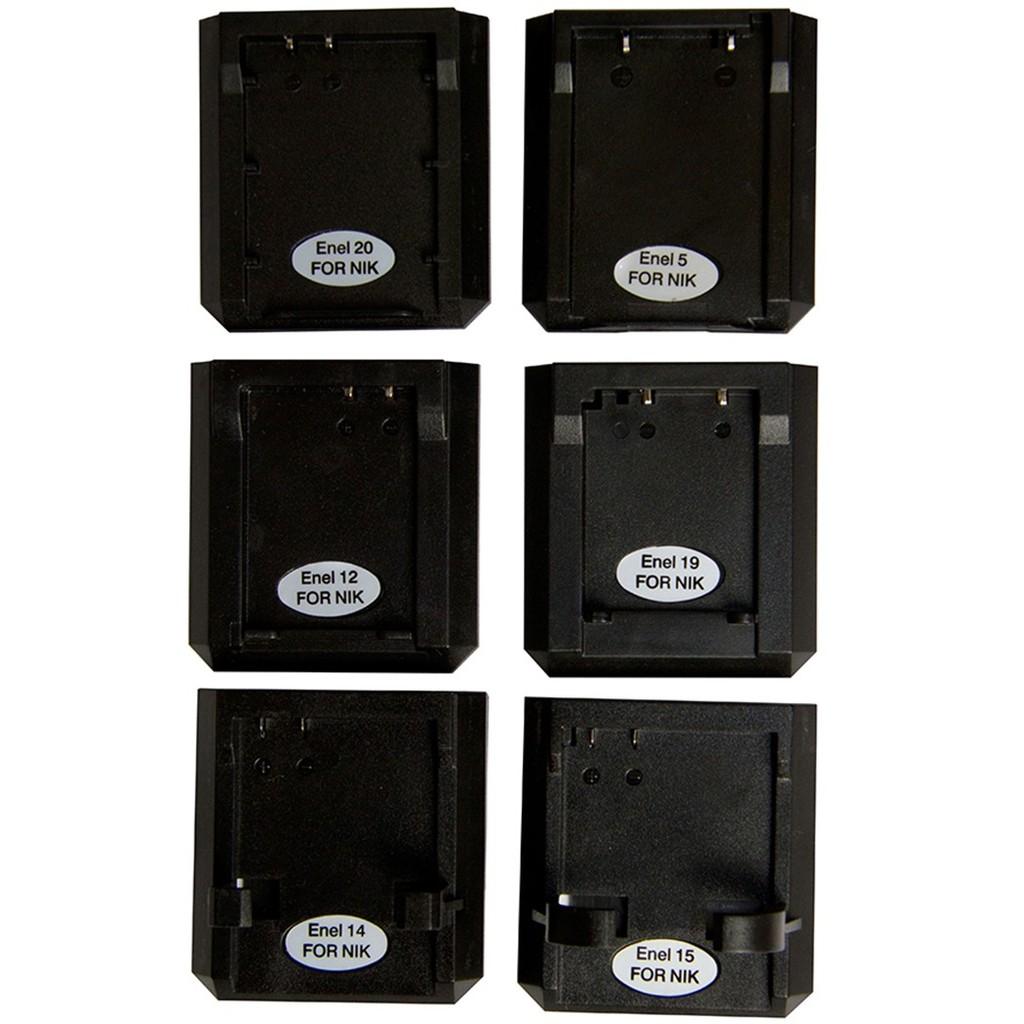 Carregador de baterias Nikon com visor de LCD