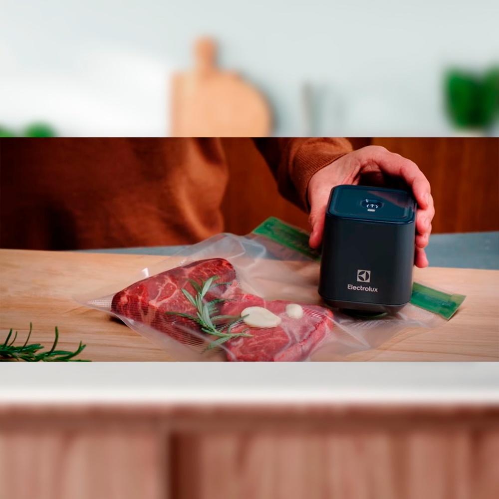 Kit com 10 Sacos reutilizáveis para fechamento a vácuo