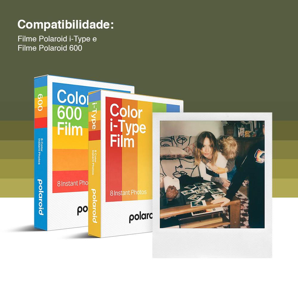 Câmera Instantânea Polaroid Now+ 2ª Geração Bluetooth Sustentável Com 5 Filtros De Lente