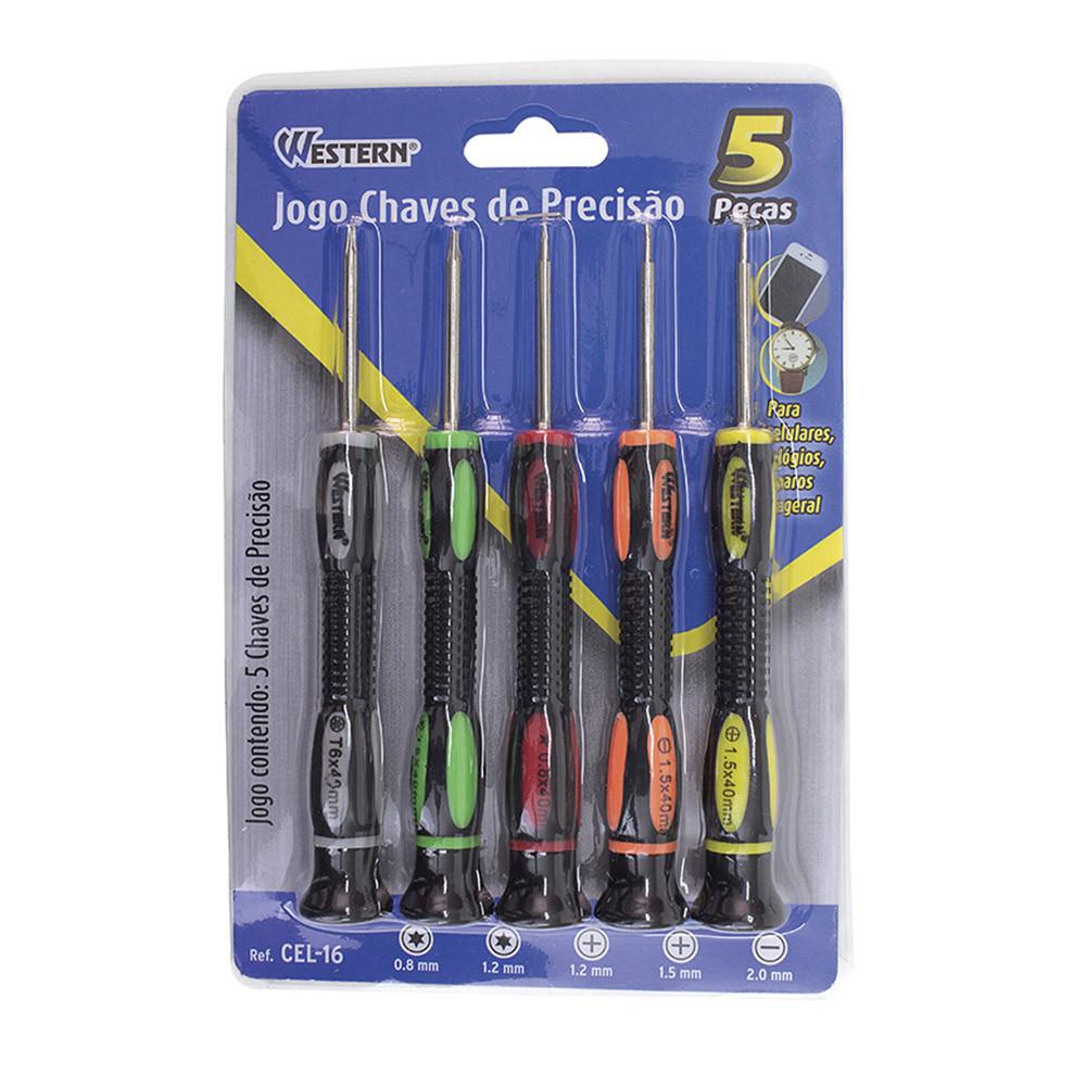 Jogo Chaves de Precisão Western 5 Peças