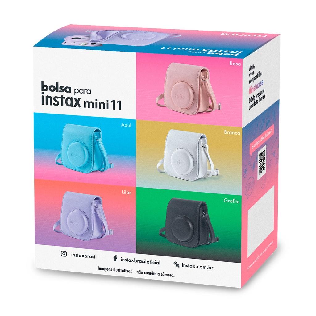 Bolsa Estojo Instax Para Mini 11 e Mini 12 Fuji