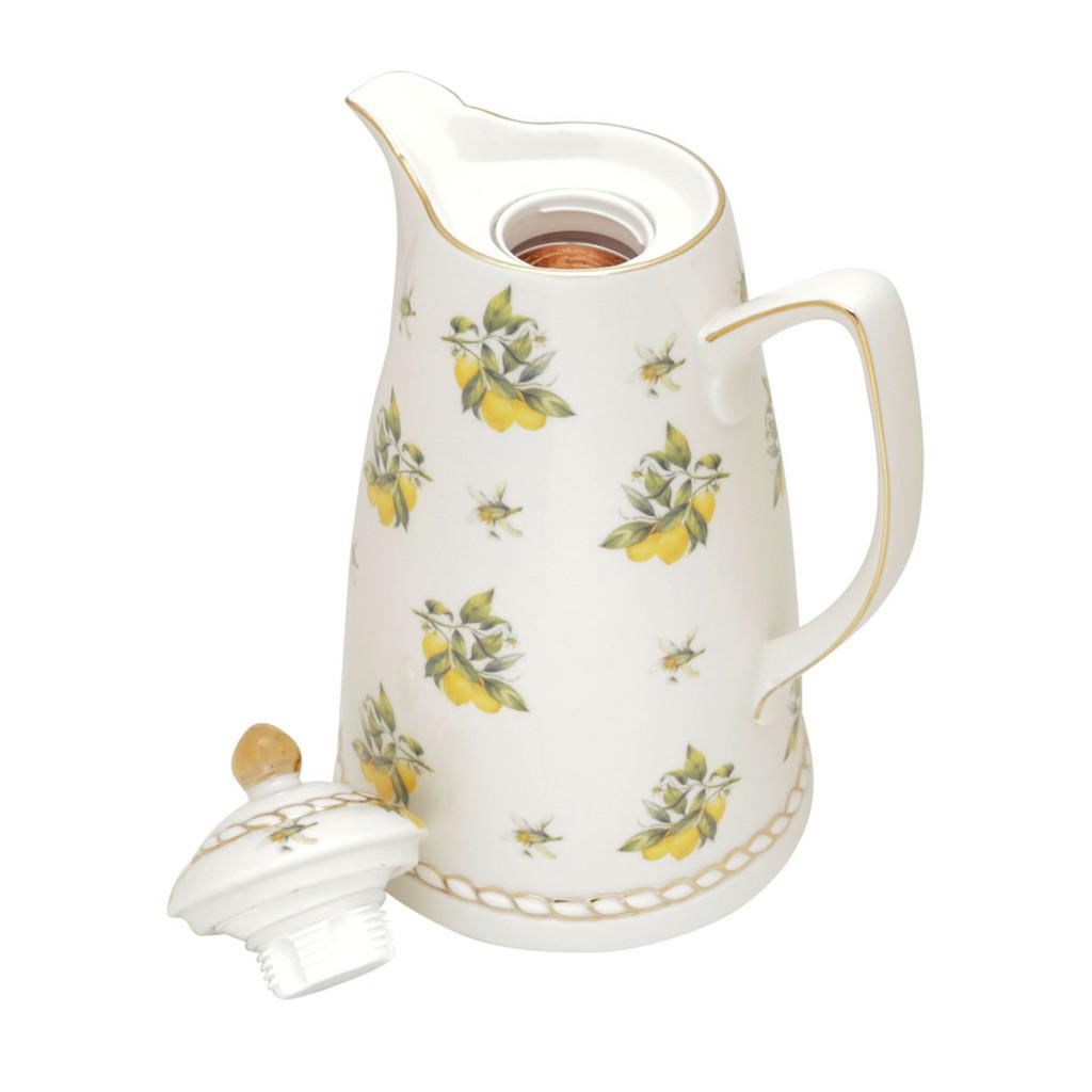 Garrafa Térmica em porcelana Lemon 28cm 900ml