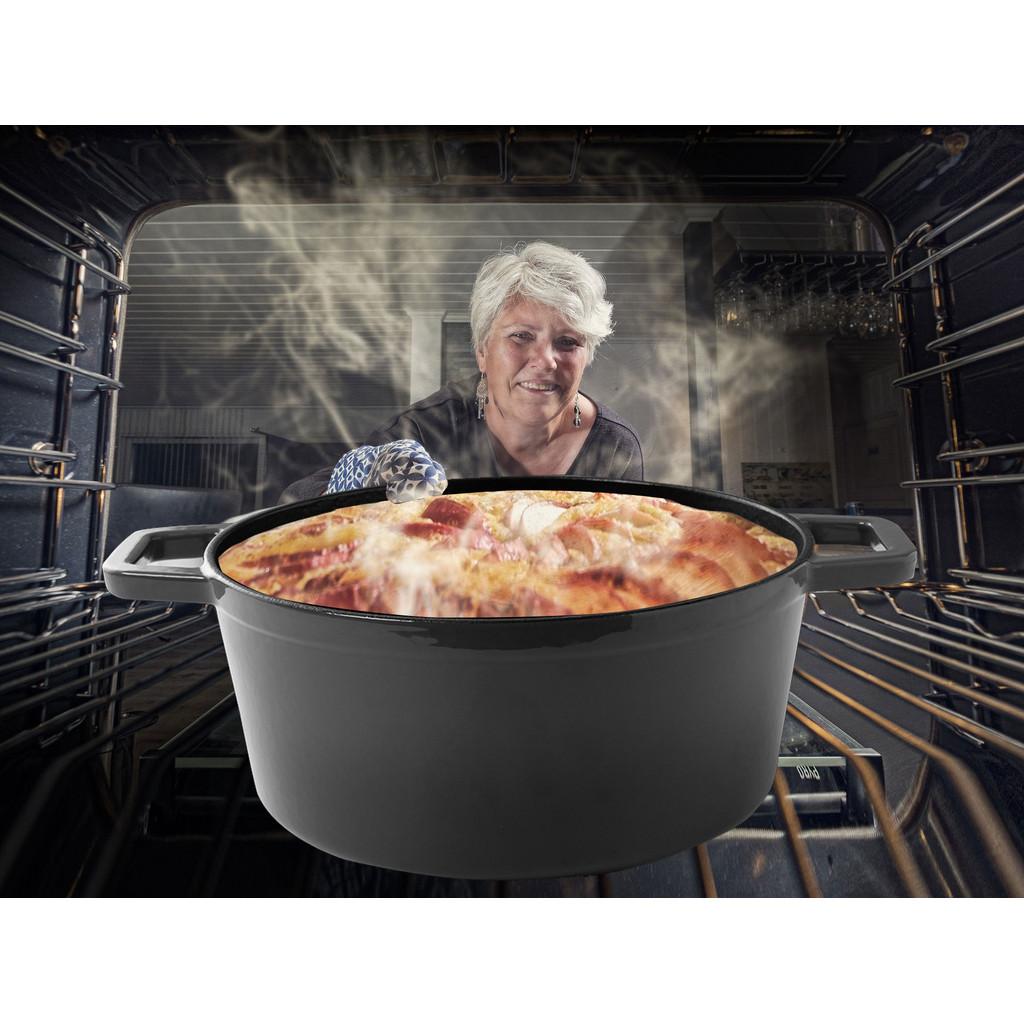 Caçarola 26Cm 4,8 L Sauté Cinza - Haus Concept 26 x 12,2 cm