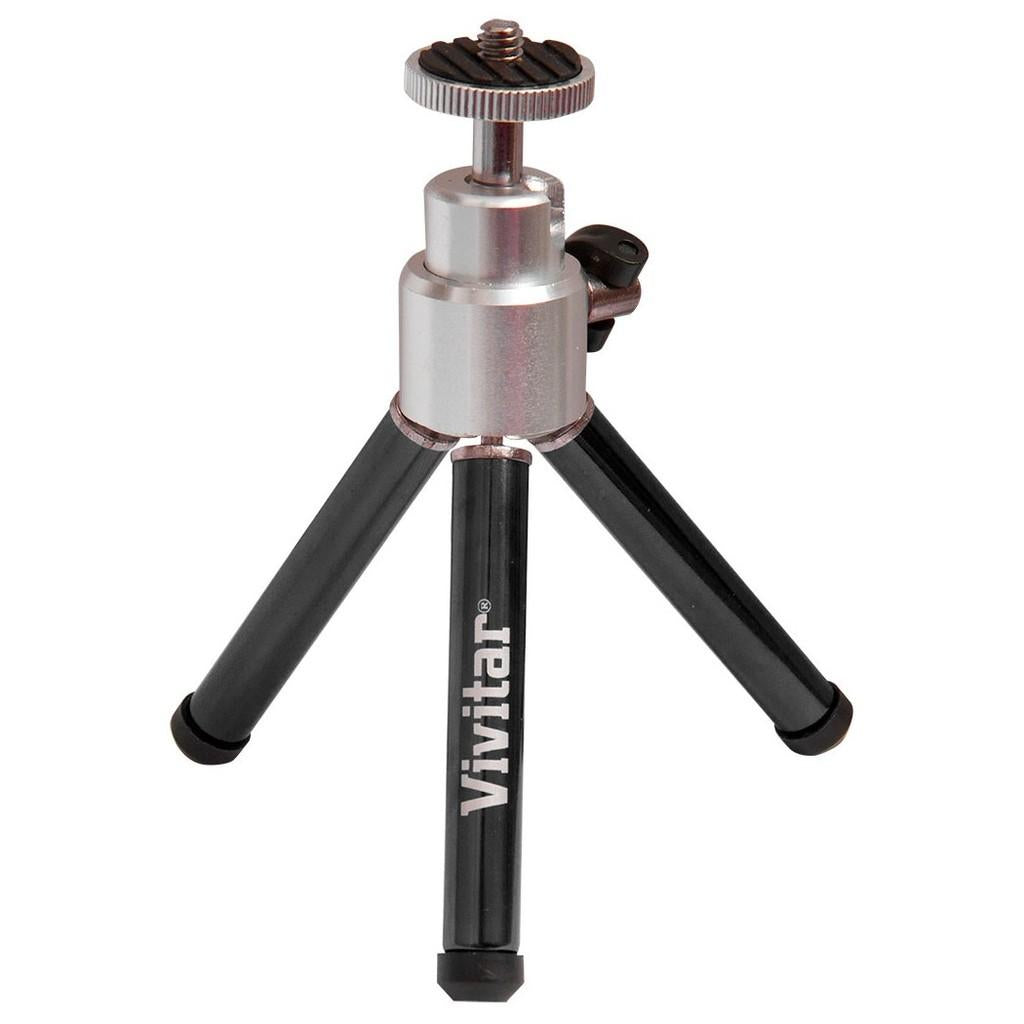 Tripé com altura até 15 cm + Adaptador para SmartPhone com rotação 360°