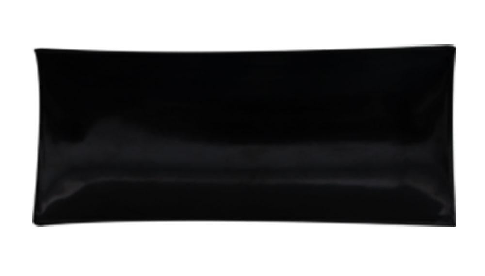 Travessa Brinox Sashimi 36Cm Melamina Preta