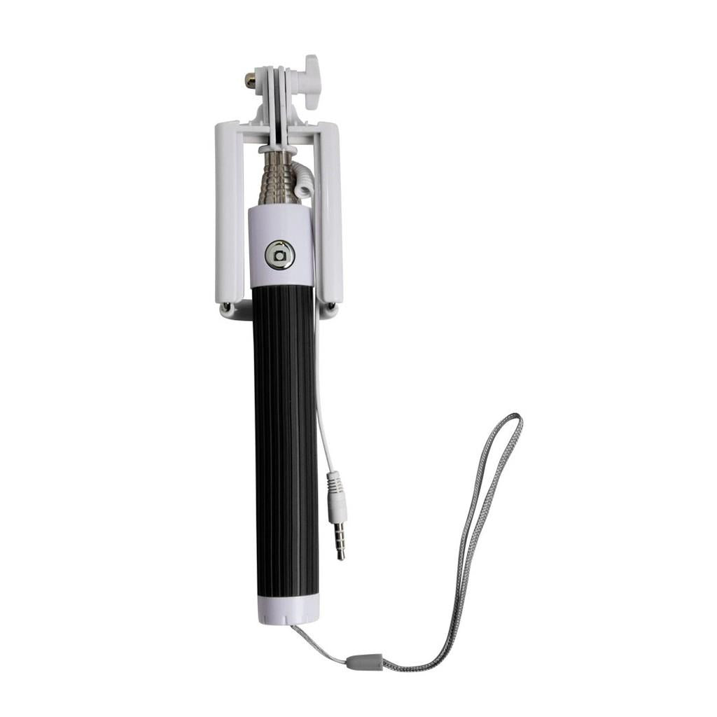 Bastão extensor com botão de disparo para selfie