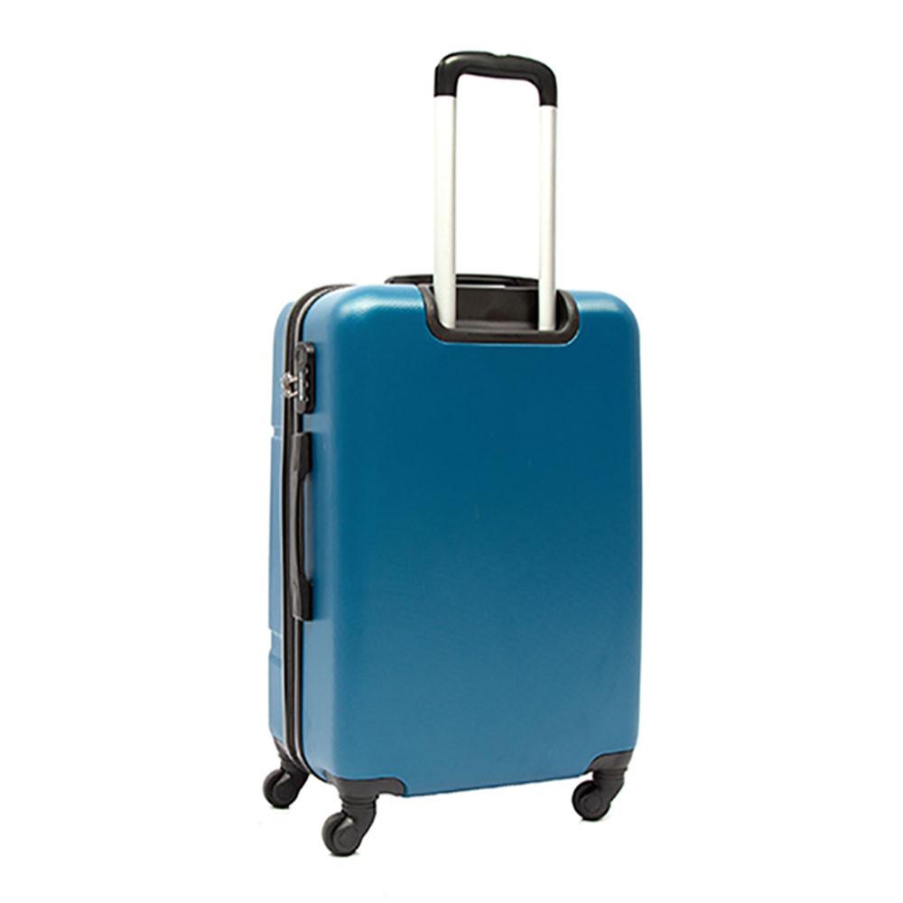 Mala viagem Primicia Havaí ABS Rodas 360° Média - Azul