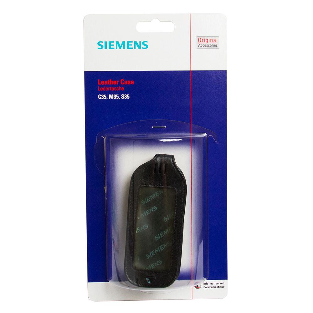 Capa em couro para celular Siemens