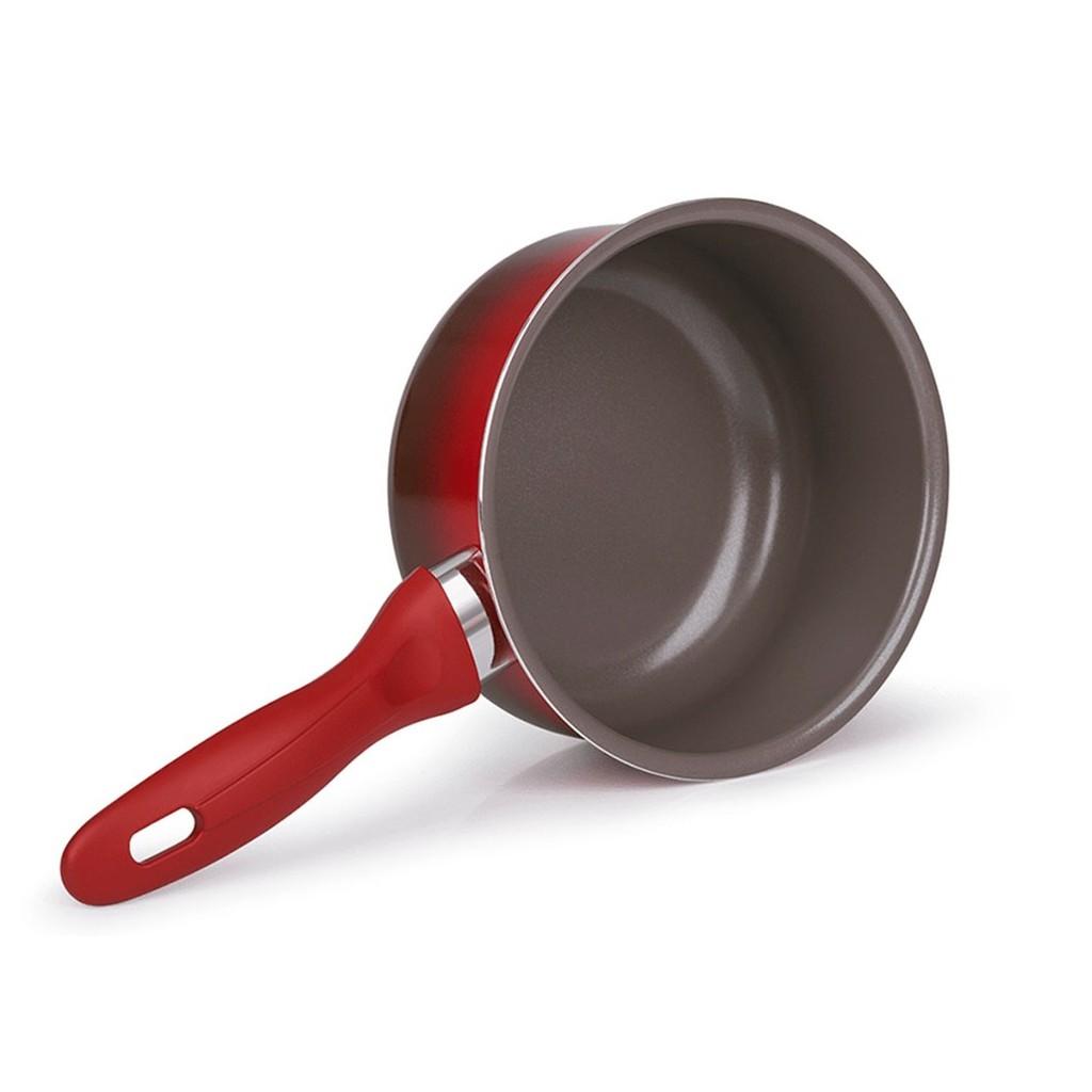 Jogo de Panelas 7 Peças - Smart Brinox - Vermelho