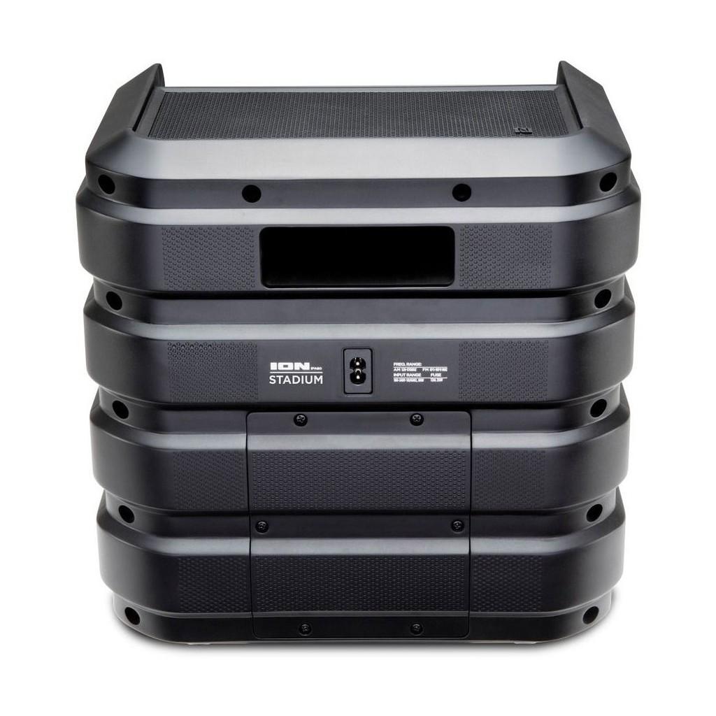 Sistema de som ION 50W, AM/FM, microfone, bateria recarreg. e recepção remota de áudio