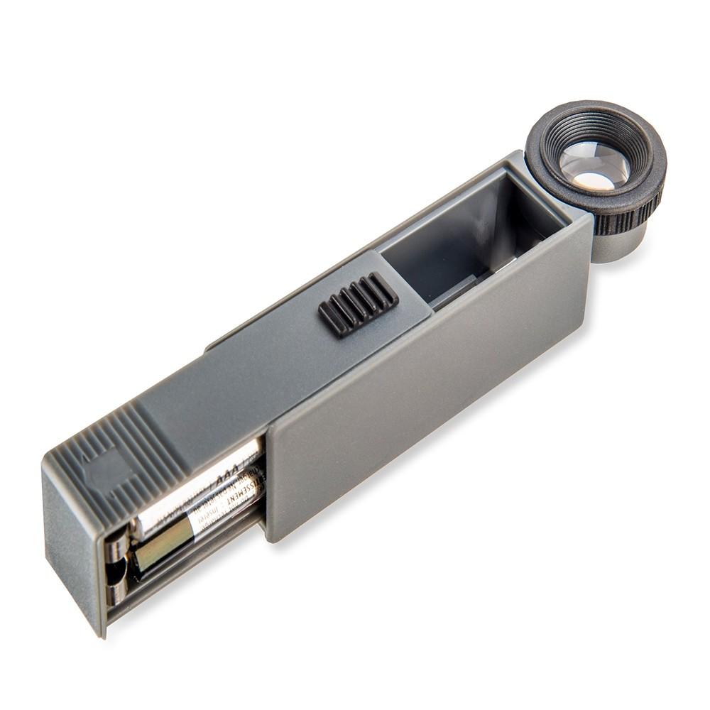 Kit Lupas MicroMag Ampliação 11 Vezes E Mini Brite Ampliação 5 Vezes