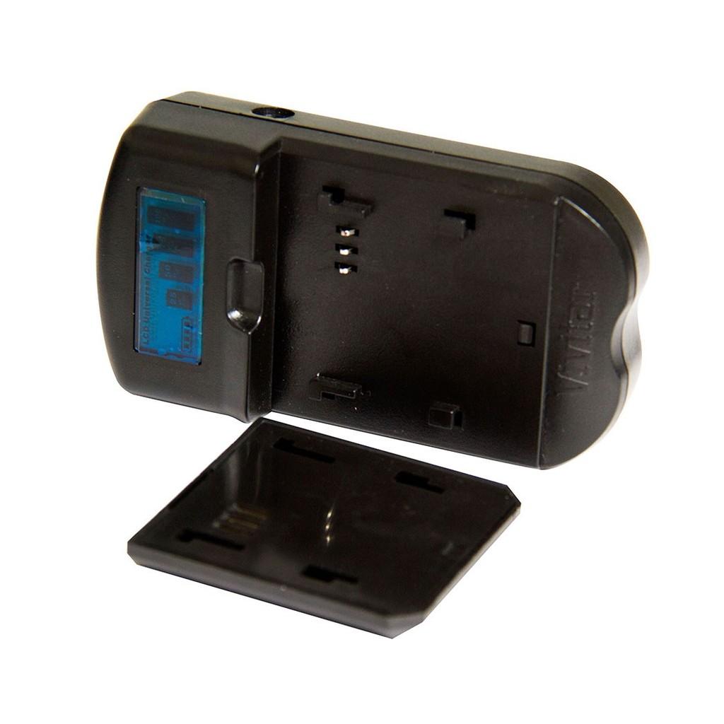 Carregador de baterias Nikon com visor de LCD