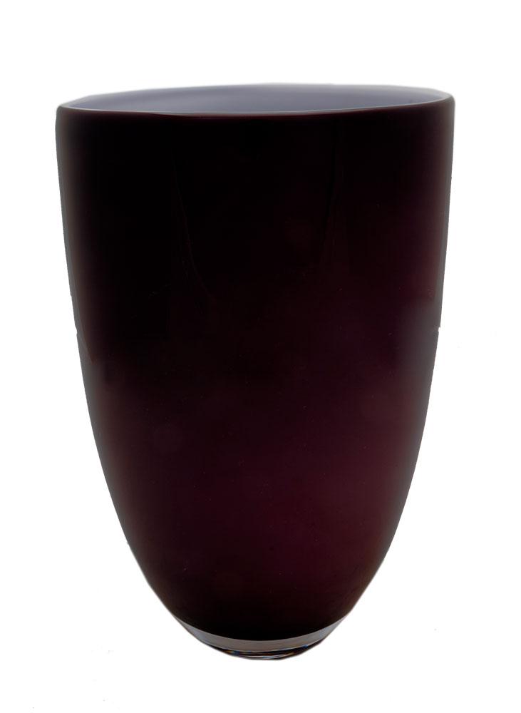 Vaso Bianco e Nero AMEIXA / BRANCO 30X19CM