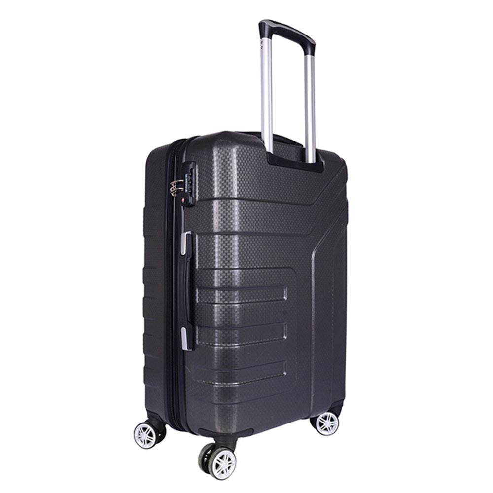 Malas viagem Primicia Livorno ABS Rodas duplas 360° Pequena e Média - Grafite