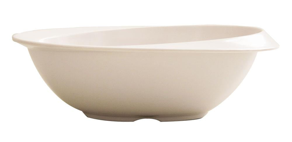 Saladeira Brinox Oval 29,5Cm 1,8L Melamina Branca