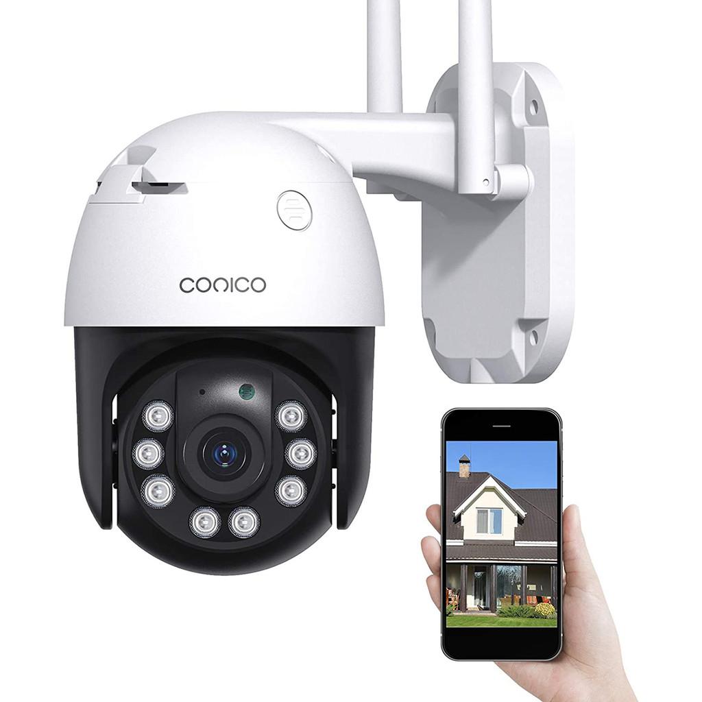 Câmera de segurança externa Full HD com detecção de movimento