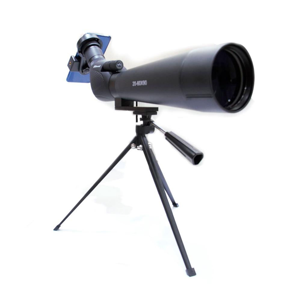 Luneta 20-60x90 mm com adaptador para Smartphone