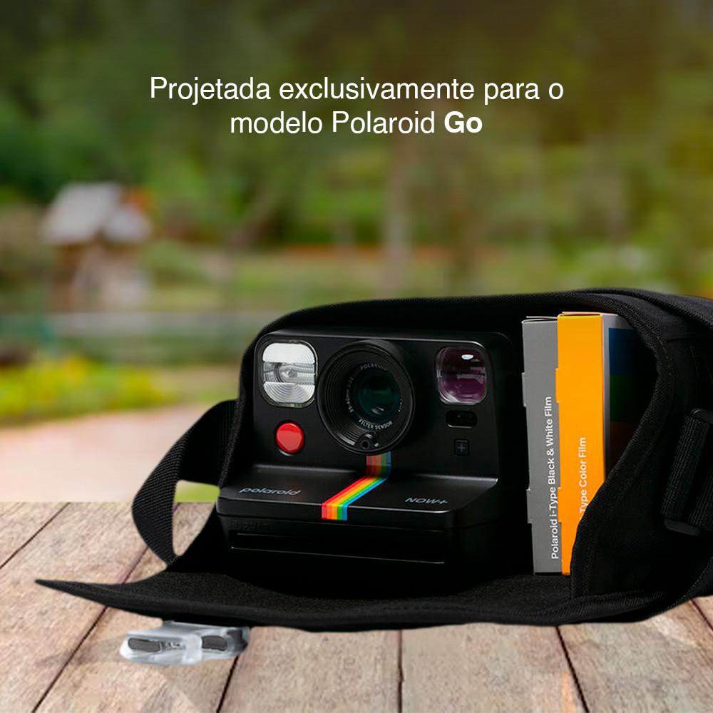 Bolsa Para Câmeras Polaroid Modelo Go Com Exibição Lateral E Estilo
