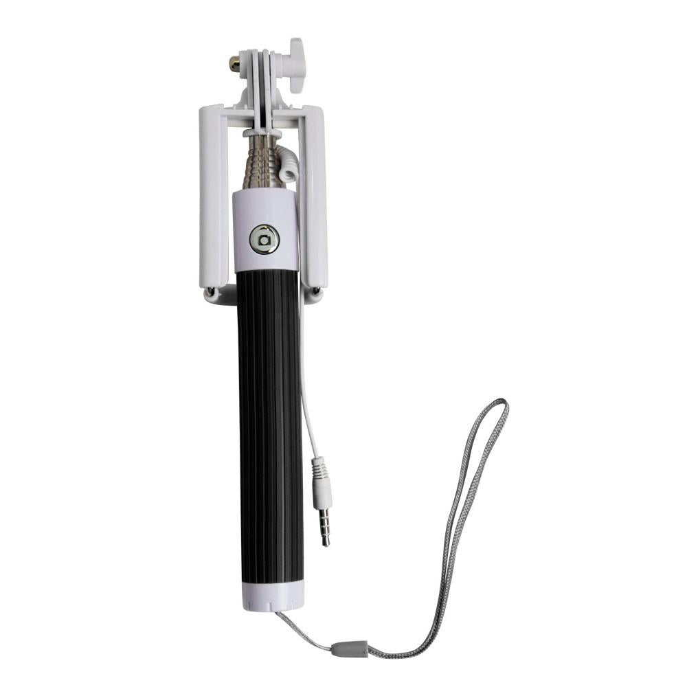Bastão extensor com botão de disparo para selfie
